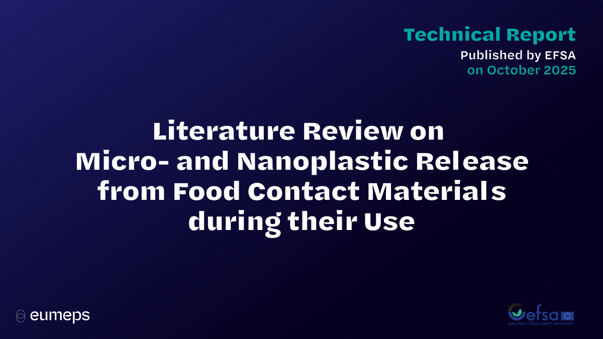 Literature Review on Micro and Nanoplastic Release from Food Contact Materials During their Use